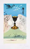 Ace of Cups by Salvador Dalí, Lithograph printed in colours, offered Jun 2025