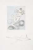 Petites Nus d'Apollinaire by Salvador Dalí, Etching with drypoint printed in colours, offered Jun 2025