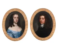 Anne de laune by Peter Lely, Oil on canvas, a pair Each, sold Jun 2025