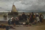 Le naufrage by Félix Cogen, Oil on canvas, offered Jun 2025