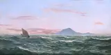 Sunset off lundy island by John Brett, 1872, Oil on canvas, offered Jun 2025