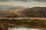 Landscape by Benjamin Williams Leader, Oil on canvas, offered Jun 2025