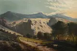 The highland road by Sidney Richard Percy, Oil on canvas, offered Jun 2025