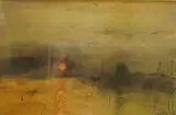 Caernarfon Harbour Entrance by William Selwyn, mixed media, sold Apr 2026