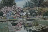 ‘An Old Wall and Water Garden by Lillian Stannard, watercolour, sold Apr 2026