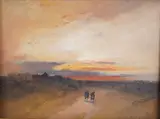 Sothebys Billingshurst by Joachim Hierschl-Minerbi, oil on board, sold Apr 2026