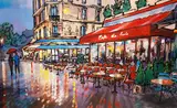 “Evening Reflections” by Paul Kenton, giclee, sold Apr 2026