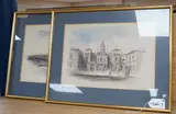 St Paul by Eugene James Tily, watercolor, offered Apr 2026