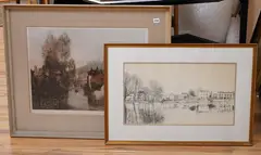 Chartres by Camille Foncé, pencil, sold Apr 2026