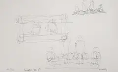 Brighton 02 by Frank Gehry, pencil, sold Apr 2026