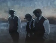 Autumn Afternoon by Hamish Blakely, pencil, sold Apr 2026