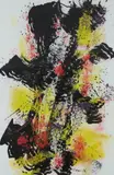 Untitled, 1959 by William Gear, mixed media on paper, sold Mar 2026