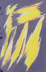 Untitled, 1966' signed and dated lower right by William Gear, mixed media on paper, sold Mar 2026