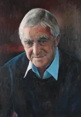 Michael Parkinson by Sherree Valentine Daines, oil on board, offered Mar 2026