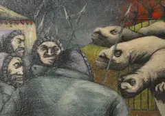 Before the Hunt by Peter Kennelly, oil on board, offered Mar 2026