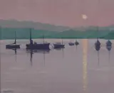 Sunrise by Roy Miller, oil on canvas, offered Mar 2026