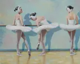 An Interval by Roy Miller, oil on canvas, sold Mar 2026