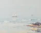 Moray Firth Coast by David West, pencil, sold Mar 2026