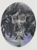 Chauve-Souris (in a looking glass against a window) / Toad by Graham Sutherland, gouache, offered Mar 2026