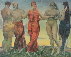 Dancers by Duncan Grant, pencil, sold Mar 2026