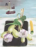 Whitby Harbour by Mary Fedden Obe Ra Pprwa, pencil, sold Mar 2026