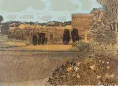 Glyndebourne by Robert Tavener, pencil, sold Mar 2026