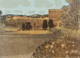 Glyndebourne by Robert Tavener, pencil, sold Mar 2026