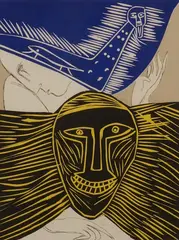 Guardar Misteri by Mimmo Paladino, pencil, sold Mar 2026
