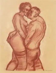 Untitled by Peter Howson, pencil, offered Mar 2026