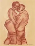 Untitled by Peter Howson, pencil, offered Mar 2026