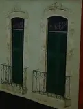 Balconies by Etsuko Kondo, oil on canvas, sold Mar 2026