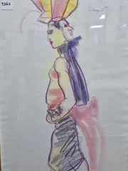 Untitled, 2000 by Jo Brocklehurst, drawing, offered Mar 2026