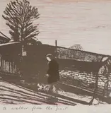 A Walker from the Past by Carel Weight, pencil, sold Mar 2026