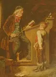 A Rod in Pickle by Mark William Langiois, oil on canvas, sold Mar 2026