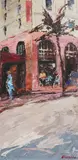 City Lights by Irina Alexandrina, oil, offered Mar 2026
