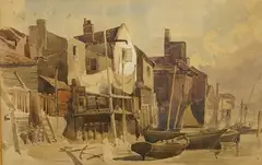 Lambeth by William Edward Dighton, 1841, watercolour, sold Mar 2026