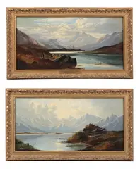 Summer Morning, Ben Strath, Perthshire by Charles Leslie, oil, sold Mar 2026