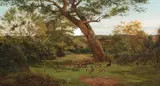 The Forest Oak by Francis M. Trappes, oil on canvas, offered Mar 2026