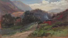 Glenfinlas by George Gray, oil on board, offered Mar 2026
