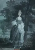 Portrait of Anne by Robert Healy, drawing, sold Mar 2026