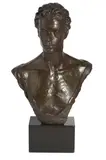 Cast foundry mark and edition number by Enzo Plazzotta, bronze, sold Mar 2026