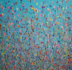Happiness in Summer by Diane Plant, oil on canvas, sold Mar 2026