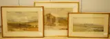 The Vale of Clyd, North Wales by William Bennett, ink, sold Mar 2026