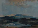 Elsi Lake, above Betws-y-coed, North Wales by Fred W Payne, watercolour, offered Feb 2026
