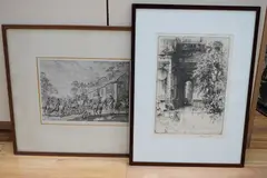 The Porch of St Magnus the Martyr by Hedley Fitton, pencil, sold Feb 2026