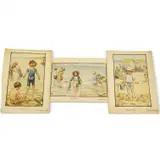 A set of three original watercolours for postcard designs by Cicely Mary Barker, watercolor, sold Feb 2026