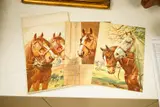 Equestrian interest by Ernest Herbert Whydale, watercolor, sold Feb 2026