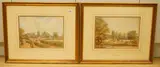 Hampton Lucy by Thomas Baker, watercolor, sold Feb 2026