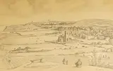 Beeston towards Cromer by Thomas Armes, ink and pencil, sold Feb 2026