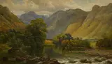 Barrowdale by William Cubley, oil on canvas, sold Feb 2026